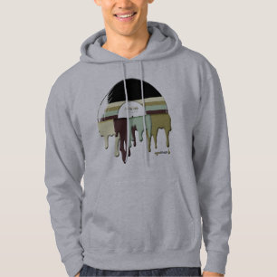paint drip RECORD hoodie