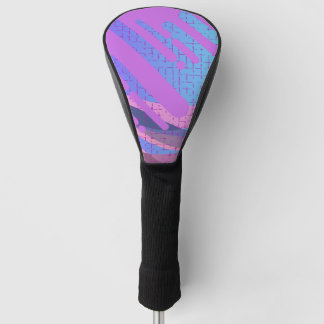 Paint Drip Vivid Abstract Golf Head Cover