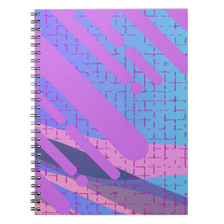 Paint Drip Vivid Abstract Notebook