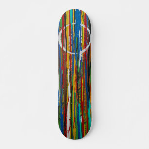 Paint DRIPS Skateboard