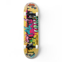Paint Fall 8h Skateboard