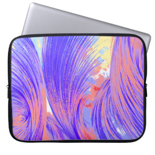 Paint & Feathers Laptop Sleeve