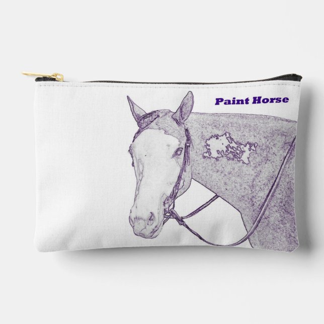 Paint Horse Accessory Pouch (Front)