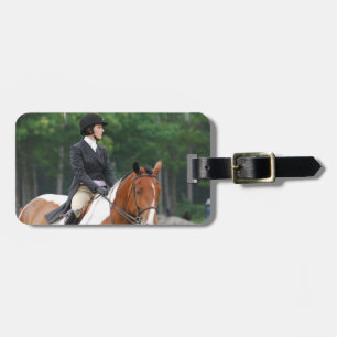 Paint Horse at Show Luggage Tag