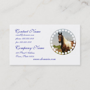 Paint Horse Business Cards