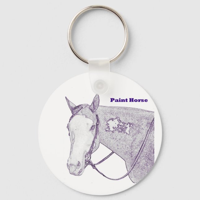 Paint Horse Key chain (Front)