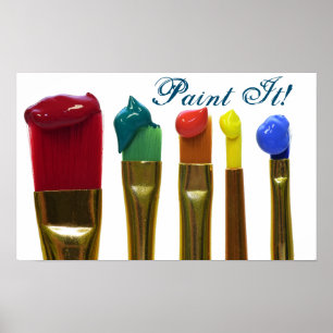 Paint It Poster