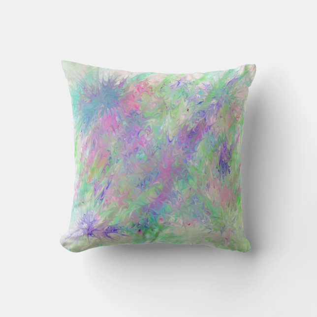 Paint It Purple And Greet Pillow (Front)