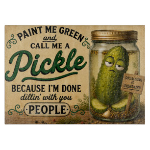 Paint Me Green Cutting Board