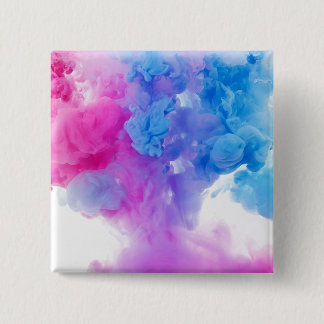 Paint Plumes 15 Cm Square Badge