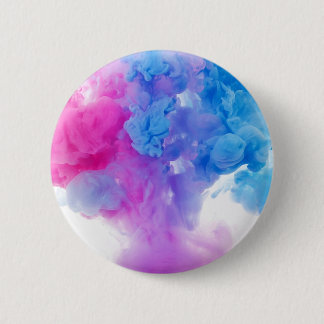 Paint Plumes 6 Cm Round Badge