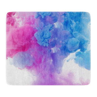 Paint Plumes Cutting Board