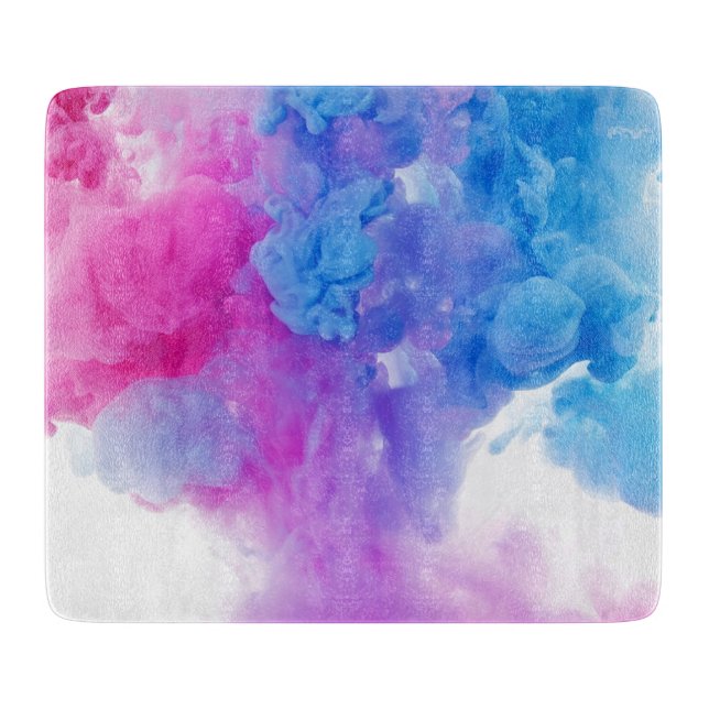Paint Plumes Cutting Board (Front)