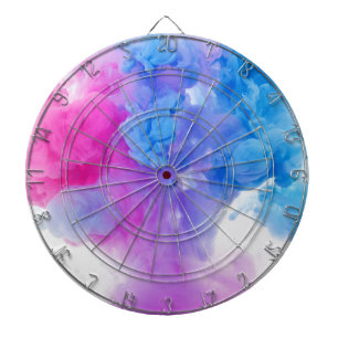 Paint Plumes Dartboard