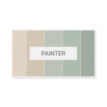 Paint Sample Painter Interior Design Business Card