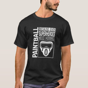 Paint Schooting Paintballer player Tactical Sports T-Shirt