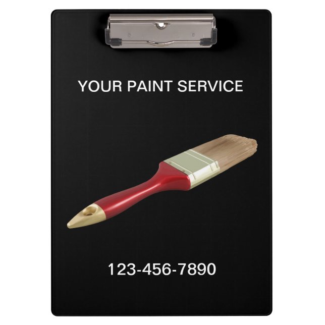 Paint Service Custom Clipboard (Front)