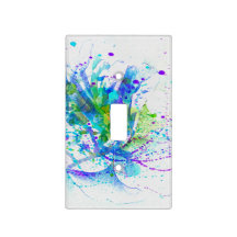 Paint Spatter Switch Cover