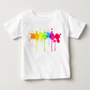 Paint Splash Baby T-Shirt