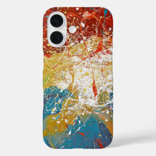 Paint Splash background iPhone 16 Case