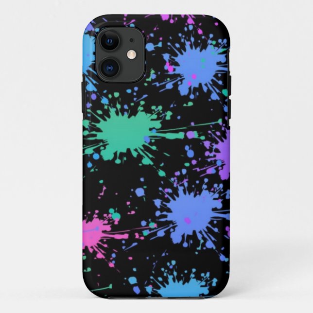 Paint Splash Case-Mate iPhone Case (Back)