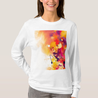 Paint Splash Paint Splatter Design Colourful T-Shirt