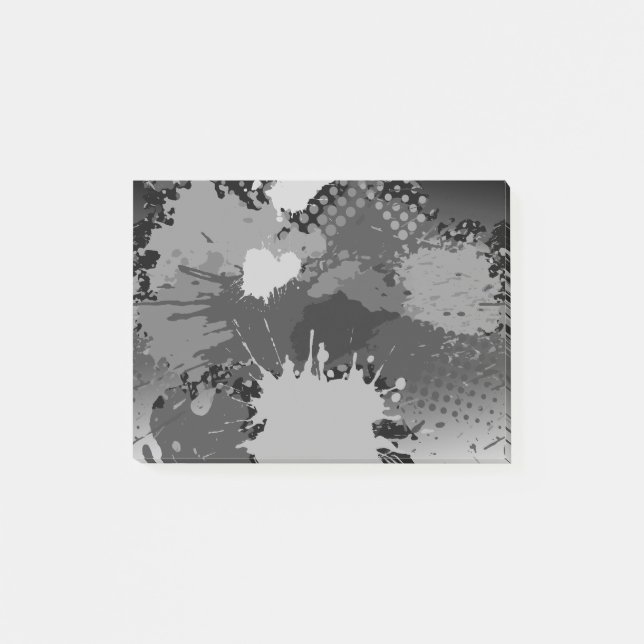 Paint Splash Pattern 2 Post-it Notes (Front)