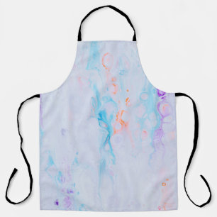 Paint splashes artwork apron