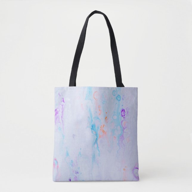 Paint splashes artwork tote bag (Front)