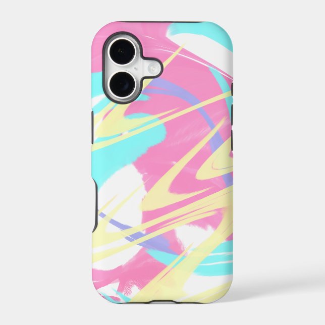 Paint Splatter Abstract Art (Back)
