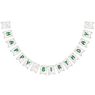 Paint Splatter Bunting Flags