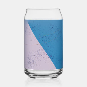 Paint Splatter Can Glass