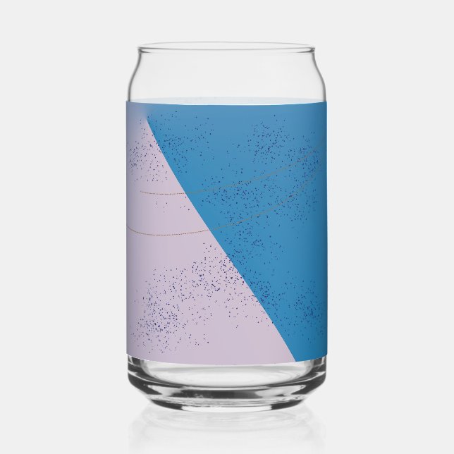 Paint Splatter Can Glass (Front)