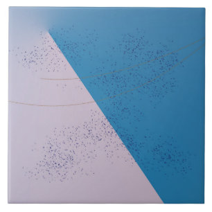 Paint Splatter Ceramic Tile