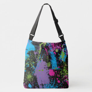 Paint Splatter Crossbody Bag