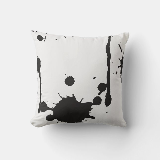 Paint Splatter Cushion (Front)