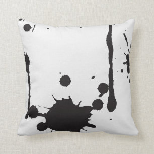 Paint Splatter Cushion