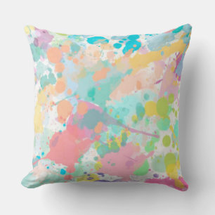 Paint Splatter Cushion