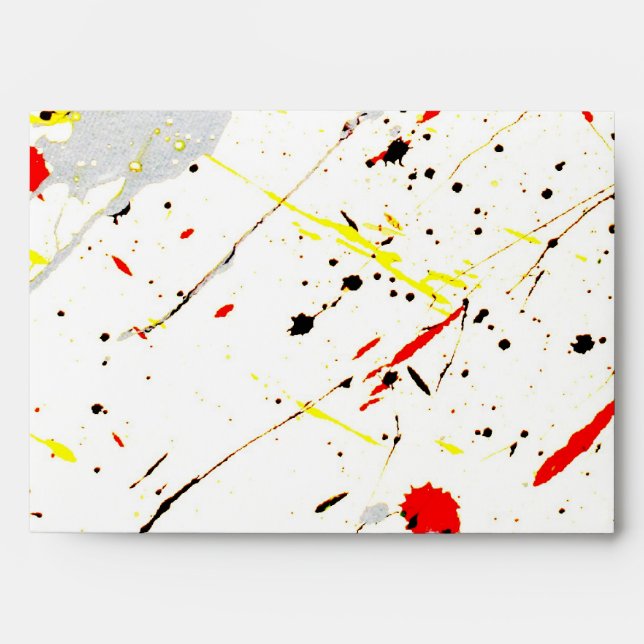 Paint Splatter Envelopes (Front)