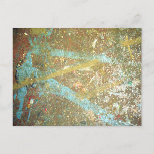 Paint Splatter Postcard