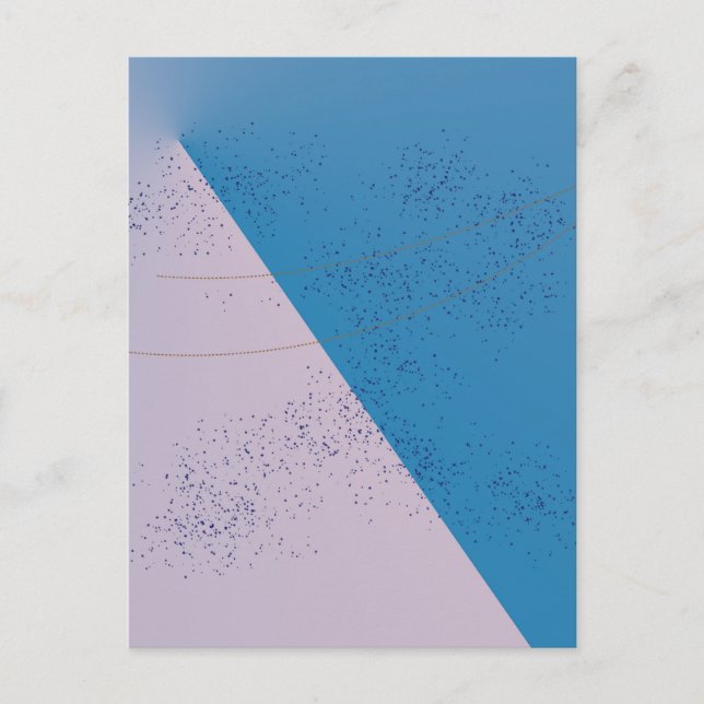 Paint Splatter Postcard (Front)