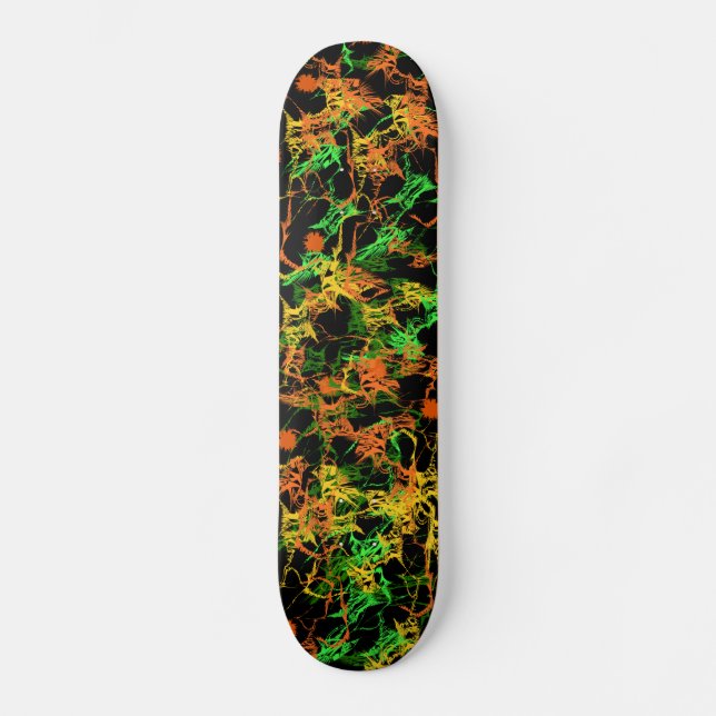 Paint Splatter Skateboard (Front)