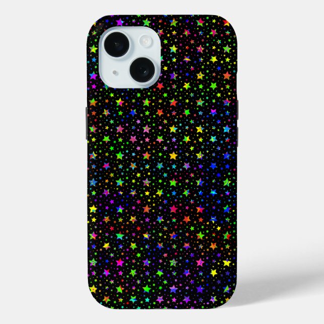 Paint Splatter Stars Case-Mate iPhone Case (Back)