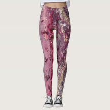 Paint Splatter Stone Leggings