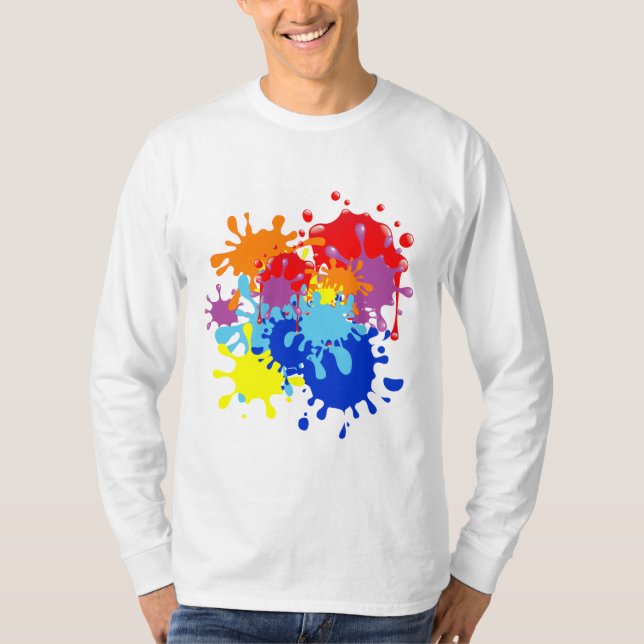 Paint Splatter T-Shirt (Front)