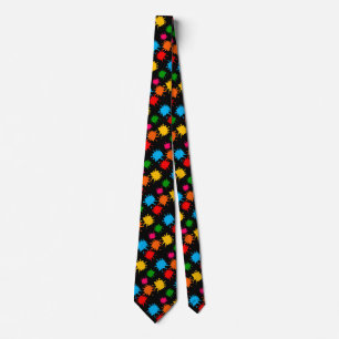 Paint Splatter Tie