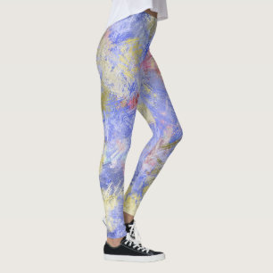 Paint Splotched 1 Leggings by Kristalin Davis