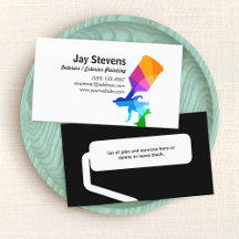 Paint Sprayer, House Painter Business card