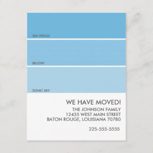 Paint Swatch Moving Announcement