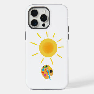 paint the sun iPhone 15 pro max case